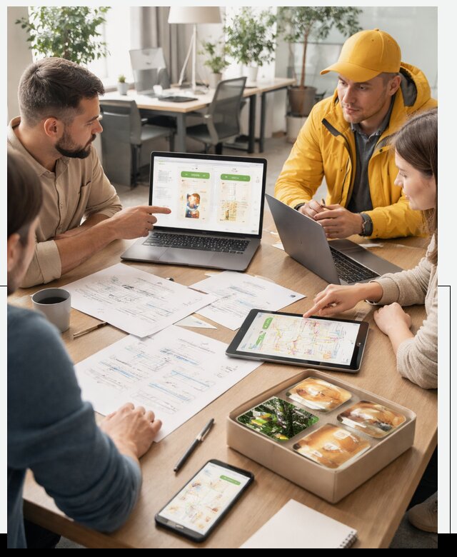 Разработка агрегатора доставки еды в Артёме от 15551 р., АвикейАрт